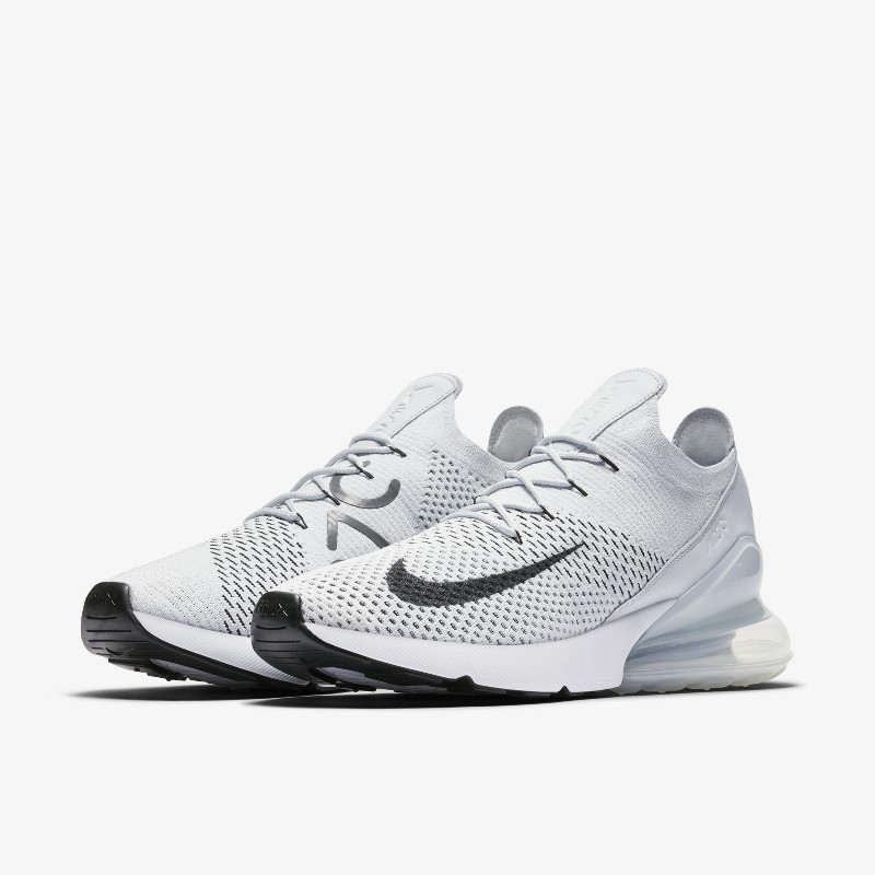 Air max 270 triple white flyknit online